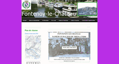Desktop Screenshot of fontenoy-le-chateau.com